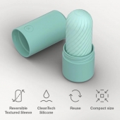 Мятный двусторонний мастурбатор Arcwave Ghost Pocket Stroker - Arcwave - в Раменском купить с доставкой