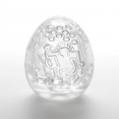 Мастурбатор-яйцо Keith Haring EGG DANCE - Tenga - в Раменском купить с доставкой