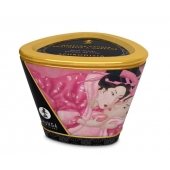 Массажная свеча Rose Petals с ароматом розы - 170 мл. - Shunga - купить с доставкой в Раменском