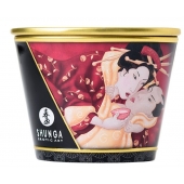 Массажная  свеча Sparkling Strawberry Wine с ароматом клубничного вина - 170 мл. - Shunga - купить с доставкой в Раменском