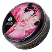 Массажная свеча Rose Petals с ароматом розы - 30 мл. - Shunga - купить с доставкой в Раменском