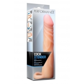 Телесная насадка на пенис Cock Xtender - 17,7 см. - Blush Novelties - в Раменском купить с доставкой