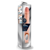 Телесная насадка на пенис 10 Inch Cock Sheath Extender - 25 см. - Blush Novelties - в Раменском купить с доставкой
