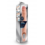 Телесная насадка на пенис 11.5 Inch Cock Sheath Penis Extender - 29,2 см. - Blush Novelties - в Раменском купить с доставкой