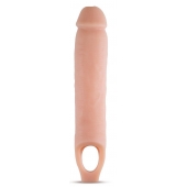 Телесная насадка на пенис 11.5 Inch Cock Sheath Penis Extender - 29,2 см. - Blush Novelties - в Раменском купить с доставкой