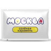 Универсальная смазка с ароматом солёной карамели  Москва Вкусная  - 10 мл. - Москва - купить с доставкой в Раменском