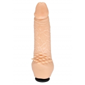 Телесная насадка-фаллос с шипами для массажа клитора - 17,8 см. - LOVETOY (А-Полимер) - купить с доставкой в Раменском