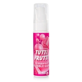 Интимный гель на водной основе Tutti-Frutti Bubble Gum - 30 гр. - Биоритм - купить с доставкой в Раменском