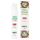 Возбуждающий гель Fresh Ginger Lychee Arousal Gel - 15 мл. - Exsens - купить с доставкой в Раменском
