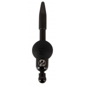 Черный уретральный вибростимулятор Vibrating Penis Plug - Orion - купить с доставкой в Раменском