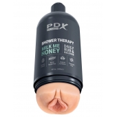 Телесный мастурбатор-вагина Shower Therapy Milk Me Honey - Pipedream - в Раменском купить с доставкой