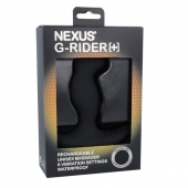 Черный вибромассажер простаты Nexus G-Rider+ - 12,6 см. - Nexus Range - в Раменском купить с доставкой