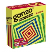 Микс-набор из 30 презервативов Ganzo Mixed - Ganzo - купить с доставкой в Раменском