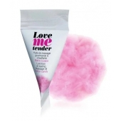 Съедобное согревающее массажное масло Love Me Tender Cotton Candy с ароматом сладкой ваты - 10 мл. - Love to Love - купить с доставкой в Раменском
