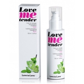 Съедобное согревающее массажное масло Love Me Tender Mojito с ароматом мохито - 100 мл. - Love to Love - купить с доставкой в Раменском
