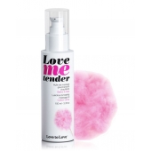 Съедобное согревающее массажное масло Love Me Tender Cotton Candy с ароматом сладкой ваты - 100 мл. - Love to Love - купить с доставкой в Раменском