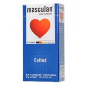 Презервативы с пупырышками Masculan Dotted - 10 шт. - Masculan - купить с доставкой в Раменском