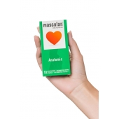 Презервативы анатомической формы Masculan Anatomic - 10 шт. - Masculan - купить с доставкой в Раменском