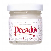 Массажная свеча Caramel   Popcorn - 35 мл. - Pecado - купить с доставкой в Раменском
