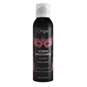 Хрустящая пенка для массажа Orgie Acqua Croccante Sakura с ароматом сакуры - 150 мл. - ORGIE - купить с доставкой в Раменском