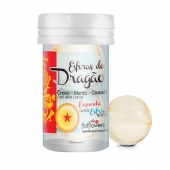 Интимный гель Esferas do Dragao Hot Ball с охлаждающе-разогревающим эффектом (2 шарика по 3 гр.) - HotFlowers - купить с доставкой в Раменском