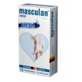 Ультратонкие презервативы Masculan Ultra Fine с обильной смазкой - 10 шт. - Masculan - купить с доставкой в Раменском