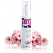 Силиконовый лубрикант 2-в-1 Touch My Body с ароматом вишнёвого цвета - 100 мл. - Love to Love - купить с доставкой в Раменском