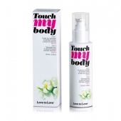 Силиконовый лубрикант 2-в-1 Touch My Body с ароматом моной - 100 мл. - Love to Love - купить с доставкой в Раменском