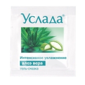 Гель-смазка «Услада с алоэ» - 3 гр. - Биоритм - купить с доставкой в Раменском