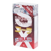 Ароматизированные презервативы Sagami Xtreme COLA - 10 шт. - Sagami - купить с доставкой в Раменском