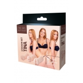 Набор из 3 мастурбаторов The Girl Next Door Tina - Dream Toys - в Раменском купить с доставкой