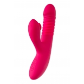 Розовый виброкролик Seri с функцией Up Down - 22 см. - JOS