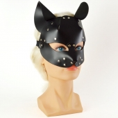 Черная кржаная маска Pussy - Sitabella - купить с доставкой в Раменском