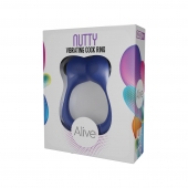 Синее эрекционное виброкольцо Nutty - Adrien Lastic - в Раменском купить с доставкой