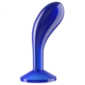 Синяя анальная втулка Flawless Clear Prostate Plug 6.0 - 15 см. - Lovetoy - в Раменском купить с доставкой