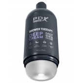Мастурбатор в бутылке Shower Therapy Deep Cream - Pipedream - в Раменском купить с доставкой