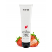 Лубрикант на водной основе Nuei Inlube с алоэ вера и ароматом клубники - 100 мл. - Nuei cosmetics - купить с доставкой в Раменском