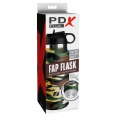 Мастурбатор в камуфляжной колбе Fap Flask - Pipedream - в Раменском купить с доставкой