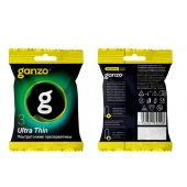 Ультратонкие презервативы Ganzo Ultra thin в мягкой упаковке - 3 шт. - Ganzo - купить с доставкой в Раменском