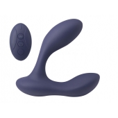 Синий массажер простаты с двумя моторами P-Bliss - Lola Games - в Раменском купить с доставкой