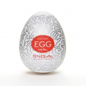 Мастурбатор-яйцо Keith Haring EGG PARTY - Tenga - в Раменском купить с доставкой
