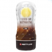 Прозрачный текстурированный мастурбатор Vacuum Cup Masturbator Stellar - Baile - в Раменском купить с доставкой