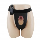 Полый вибрострапон на регулируемых трусиках Draven - 17,5 см. - Baile - купить с доставкой в Раменском