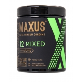 Презервативы MAXUS Mixed - 12 шт. - Maxus - купить с доставкой в Раменском