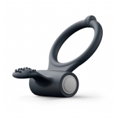 Черное эрекционное кольцо Power Clit - Dorcel - в Раменском купить с доставкой