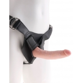 Страпон на виниловых трусиках Strap-on Harness Cock - 17,8 см. - Pipedream - купить с доставкой в Раменском