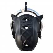 Черный замок верности Extreme Silicone Cock Blocker - Pipedream - купить с доставкой в Раменском
