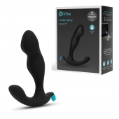 Черный утяжеленный анальный стимулятор Rocker Plug - 12 см. - b-Vibe - в Раменском купить с доставкой