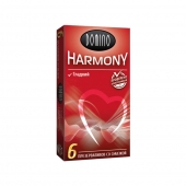 Гладкие презервативы Domino Harmony - 6 шт. - Domino - купить с доставкой в Раменском