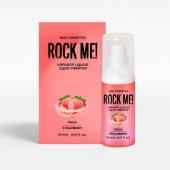 Жидкий вибратор Nuei Rock Me! с ароматом клубники - 20 мл. - Nuei cosmetics - купить с доставкой в Раменском